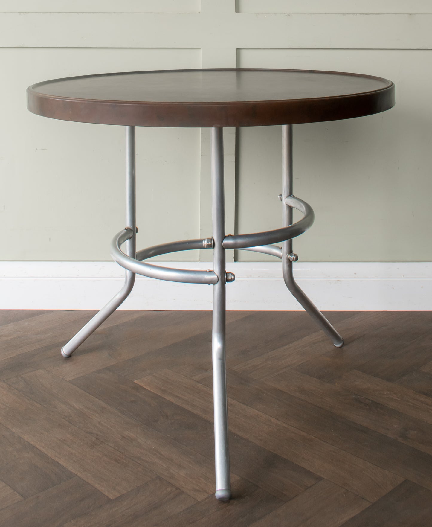 Modernist Mahbro Bakelite/ Aluminium Side Table