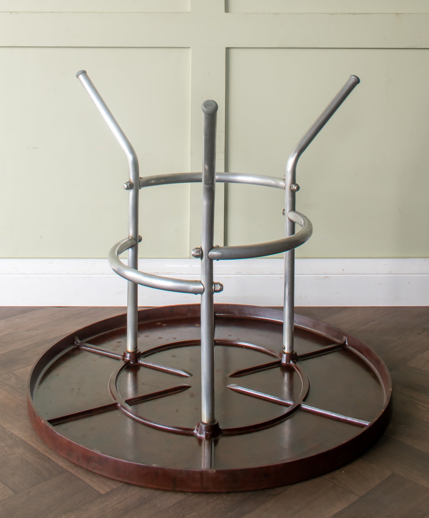 Modernist Mahbro Bakelite/ Aluminium Side Table