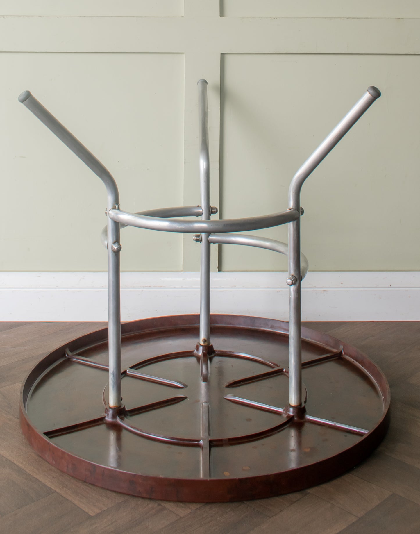 Modernist Mahbro Bakelite/ Aluminium Side Table