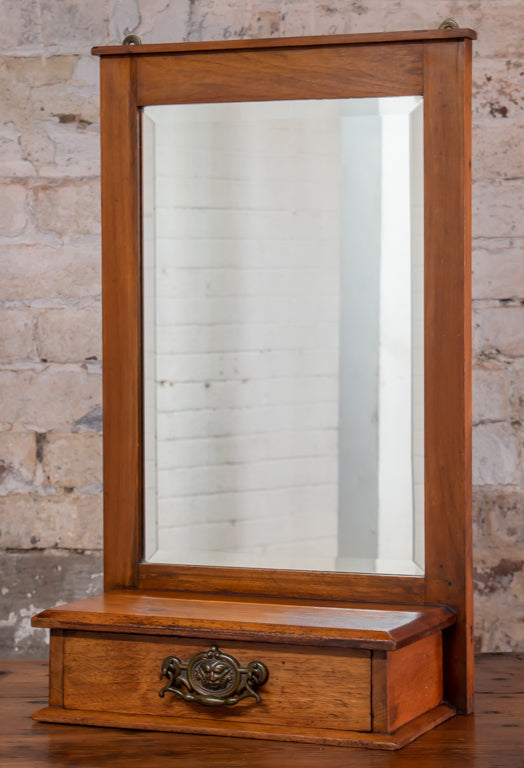 Arts & Crafts Wall Mounted Hall/ Valet Mirror