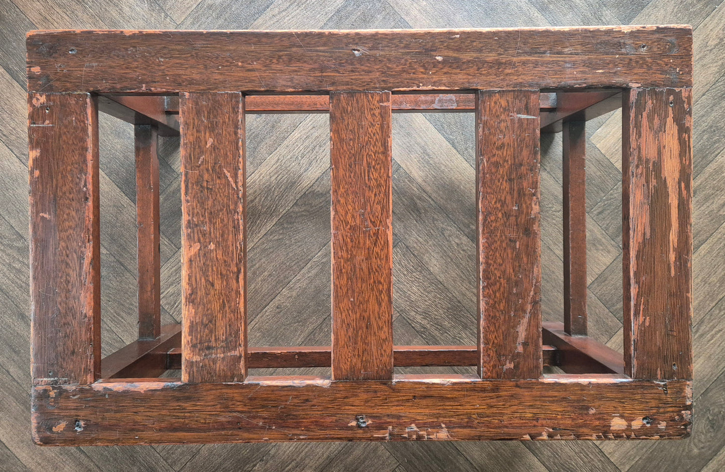Bath Cabinet Makers Queens Hotel Leeds 1937 Oak Luggage Rack