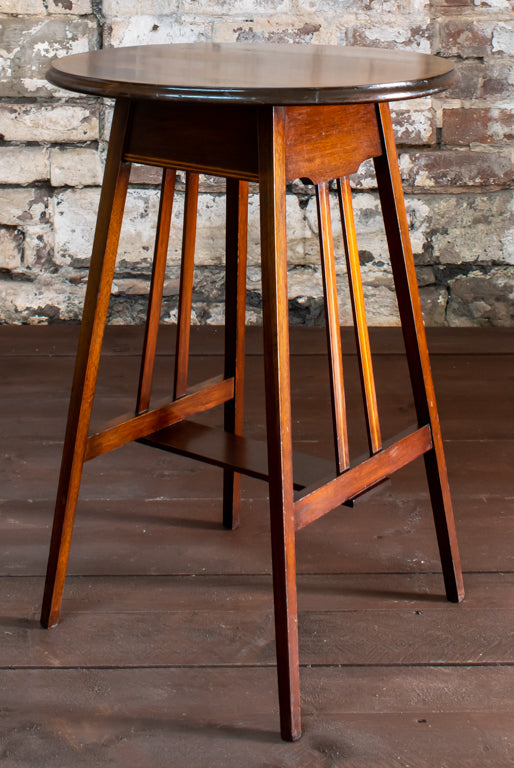 Arts & Crafts Inlaid Side Table