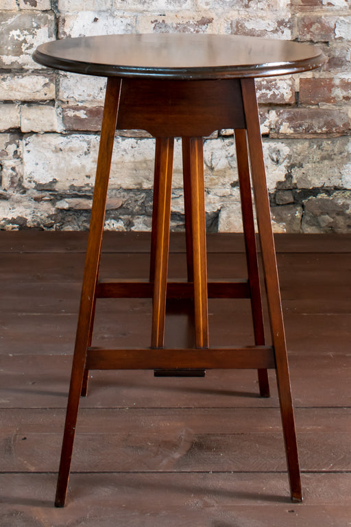 Arts & Crafts Inlaid Side Table