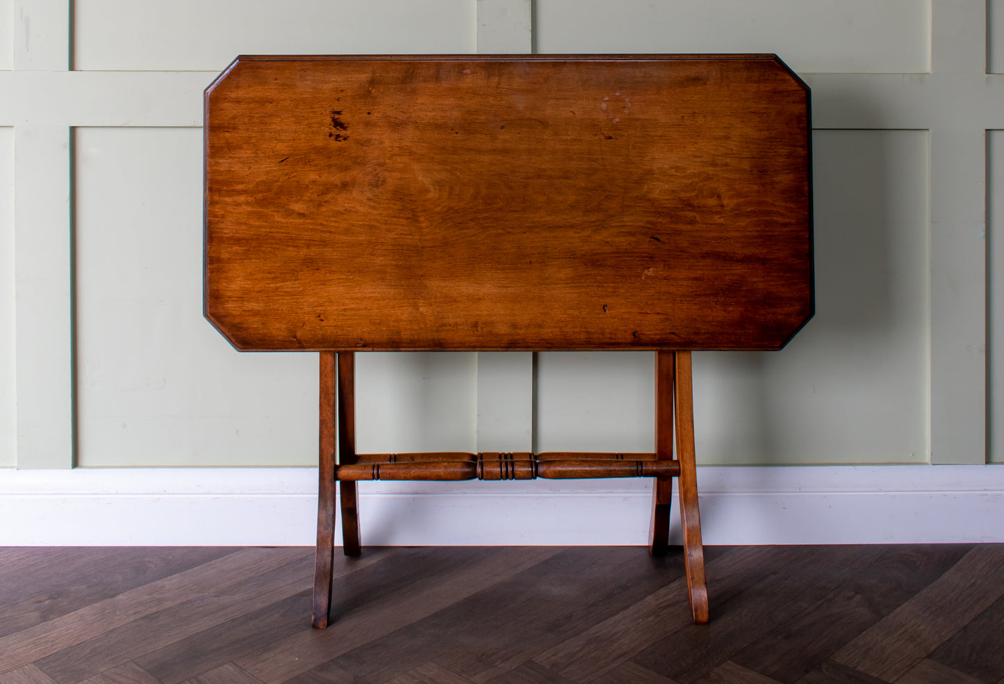 Edwardian Beech Folding Coaching/ Campaign Table