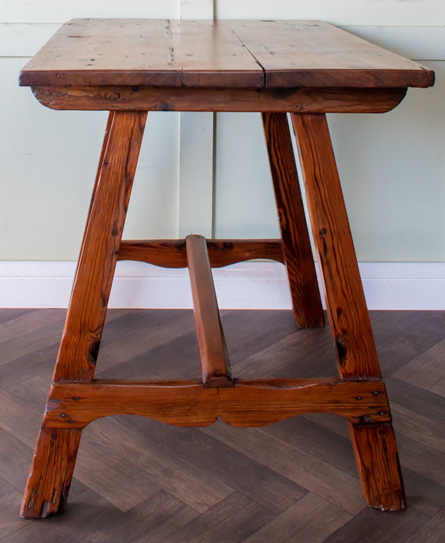 French Farmhouse Oak Console/ Side Table