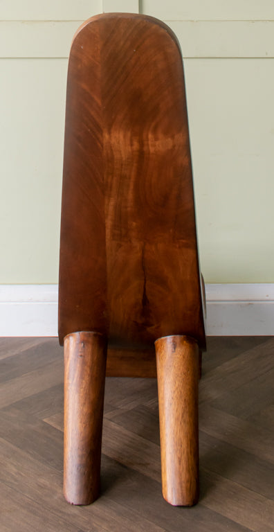 Carved West African Tribal Lobi Chair