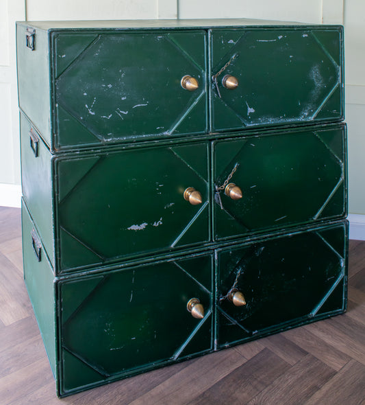 Vintage Industrial/ Military Document Storage Cabinets x3 Available