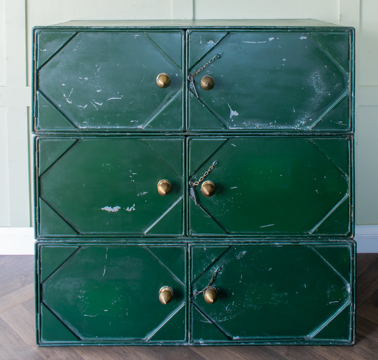 Vintage Industrial/ Military Document Storage Cabinets x3 Available