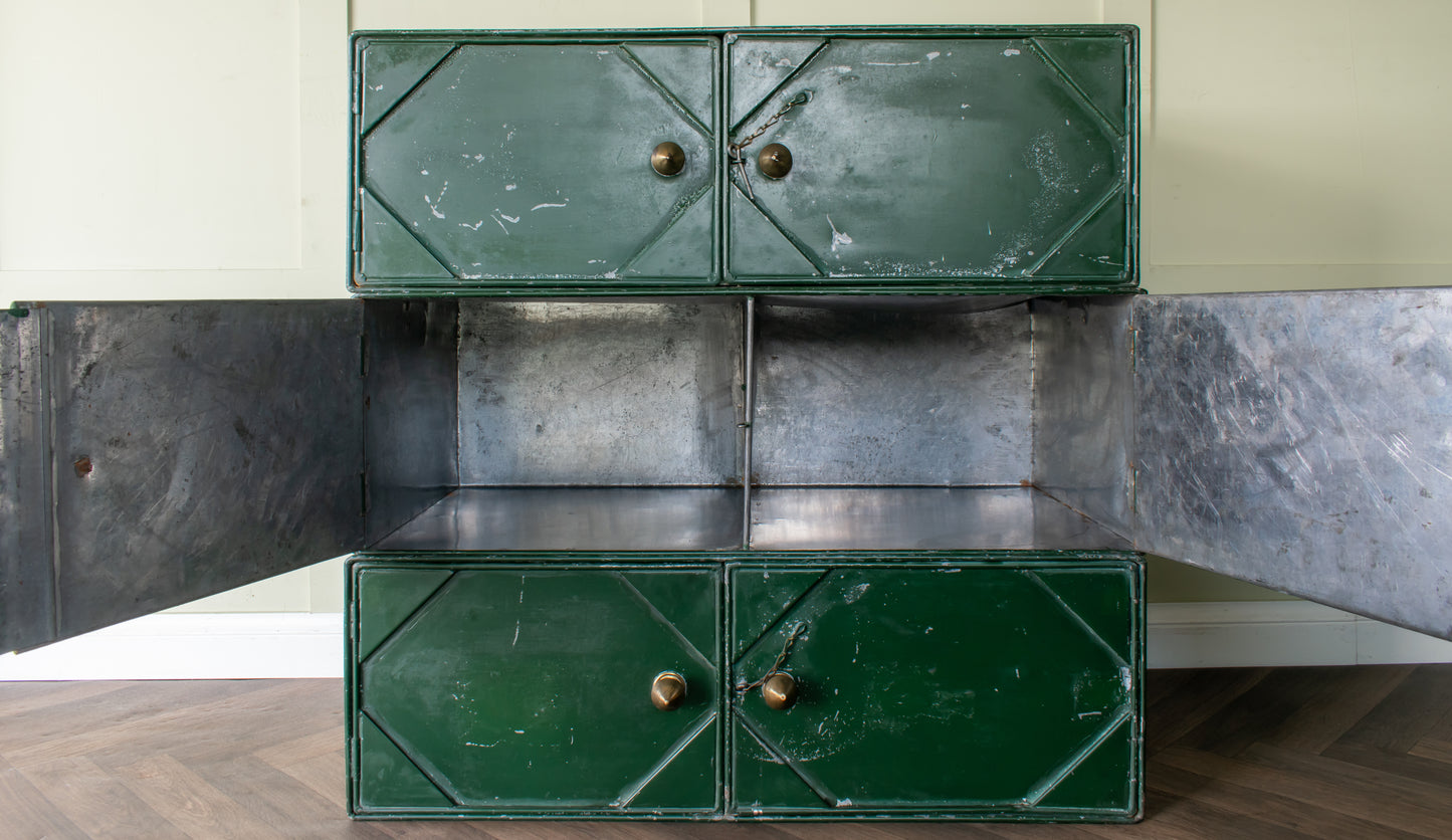 Vintage Industrial/ Military Document Storage Cabinets x3 Available