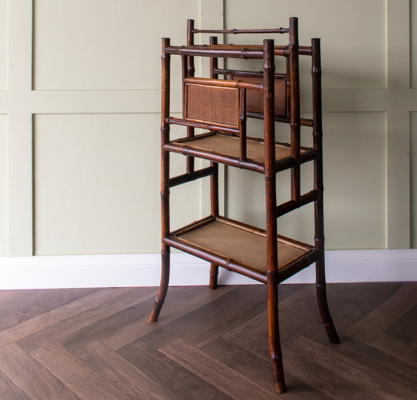 Late Victorian Bamboo Magazine Rack