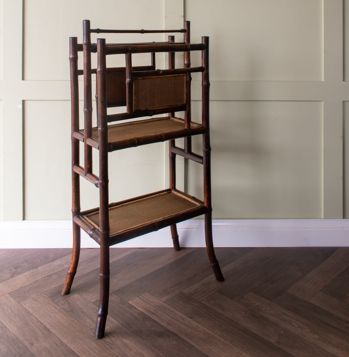 Late Victorian Bamboo Magazine Rack