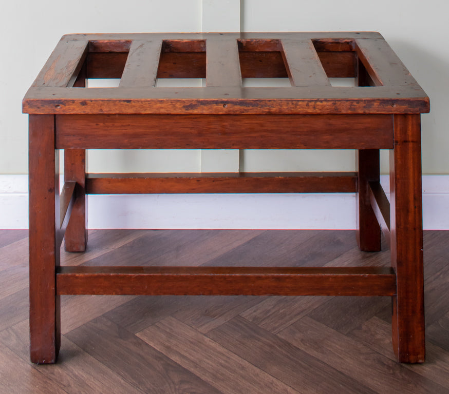 Bath Cabinet Makers Queens Hotel Leeds 1937 Oak Luggage Rack