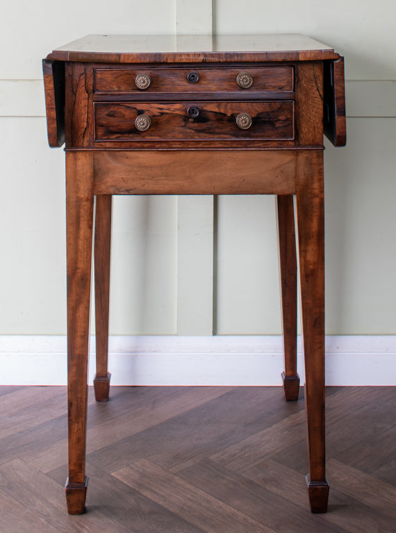 Regency Rosewood Pembroke Work Table