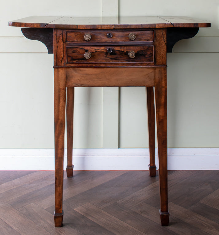 Regency Rosewood Pembroke Work Table