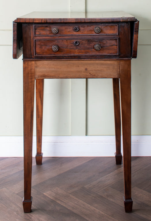 Regency Rosewood Pembroke Work Table