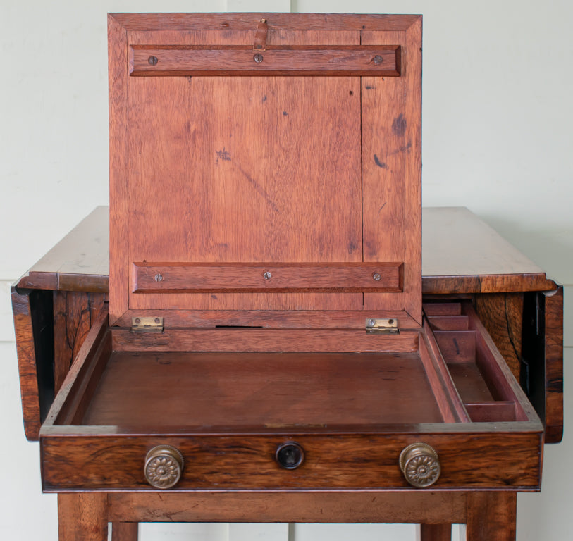 Regency Rosewood Pembroke Work Table