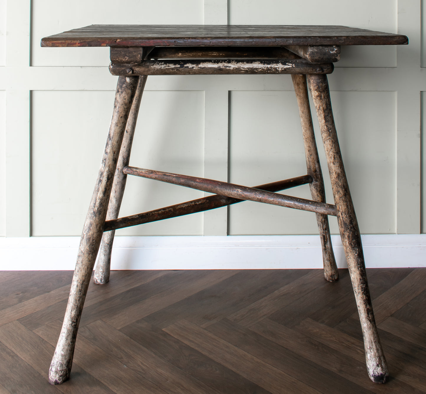 Rustic French Plank Top Table