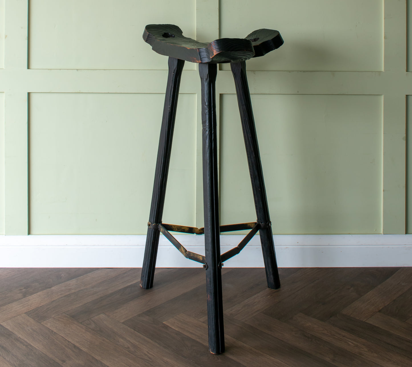 Trio of Spanish Brutalist Stools