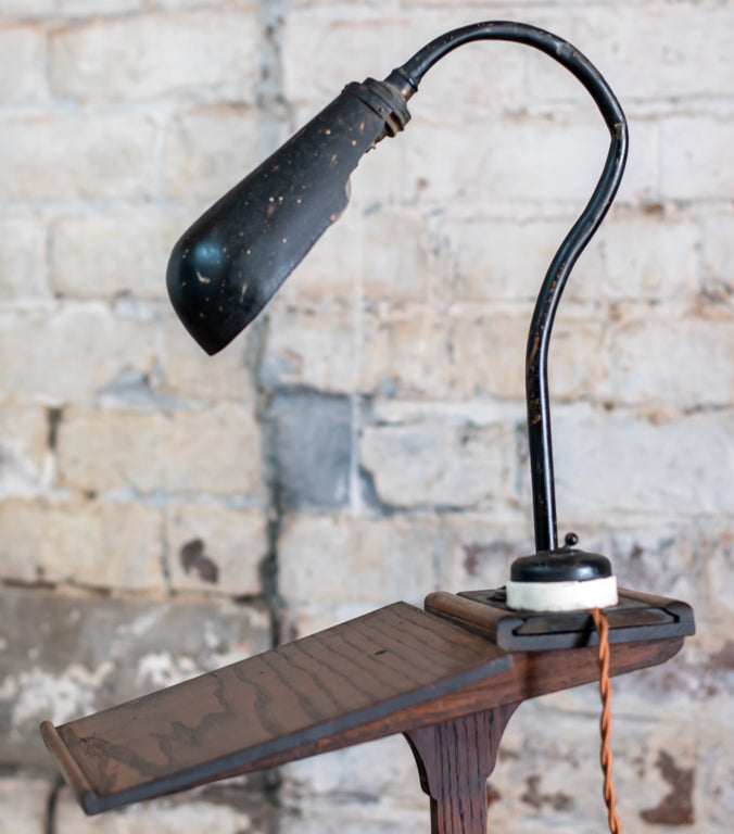 19thC. Oak Adjustable Library Reading Stand