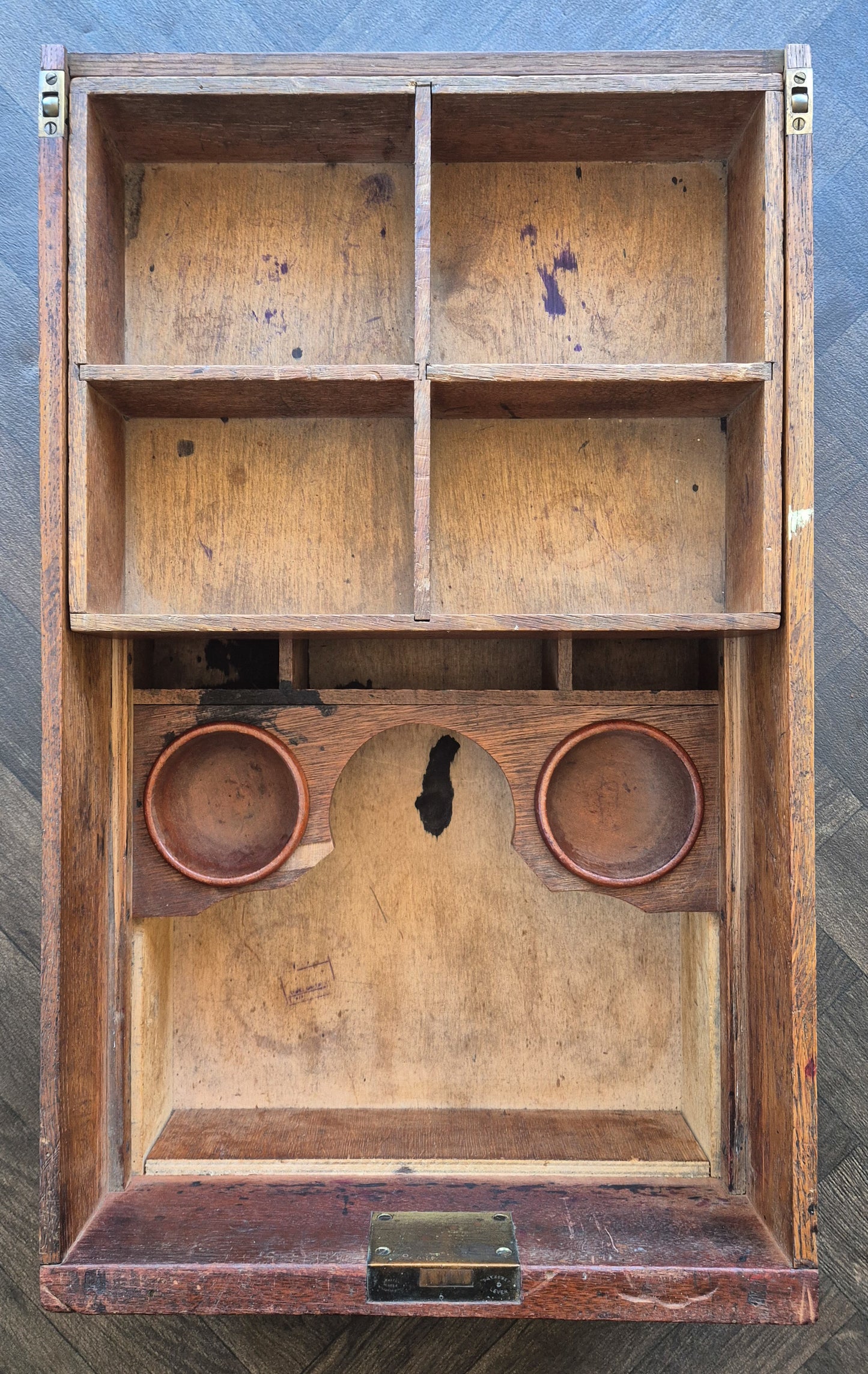 Hobbs & Co. Bankers/ Clerks Drawers Filing/ Safe Cabinet