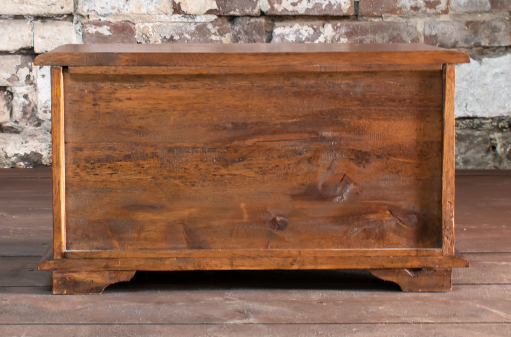 18-Drawer Mahogany Tabletop Apothecary/ Chemist/ Spice Cabinet