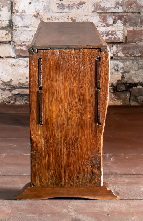 17thC. Oak Pegged French Provincial Bench
