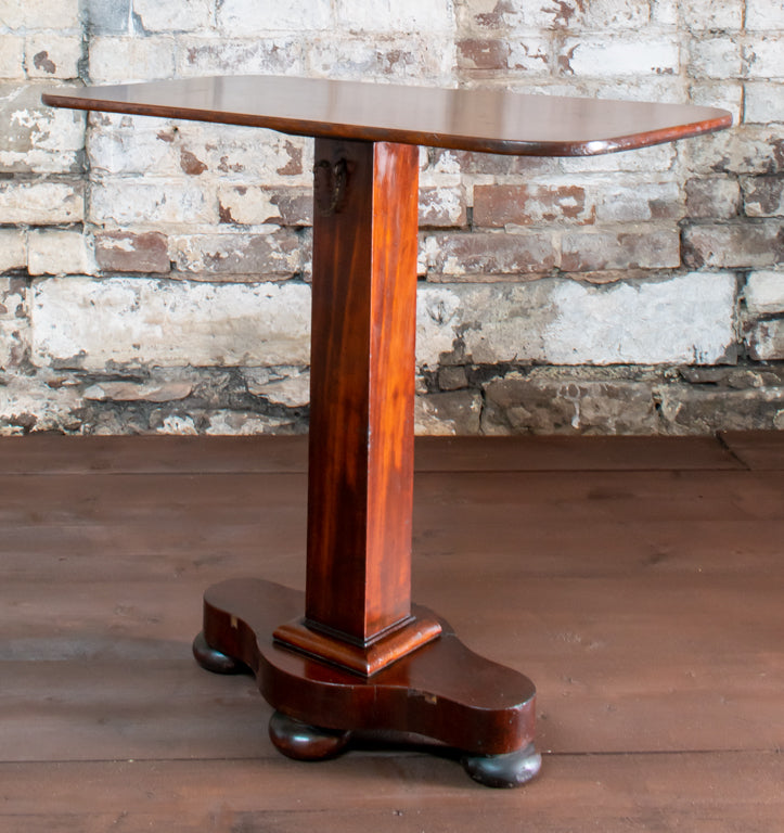Regency/ William IV Mahogany Height Adjustable Reading Table