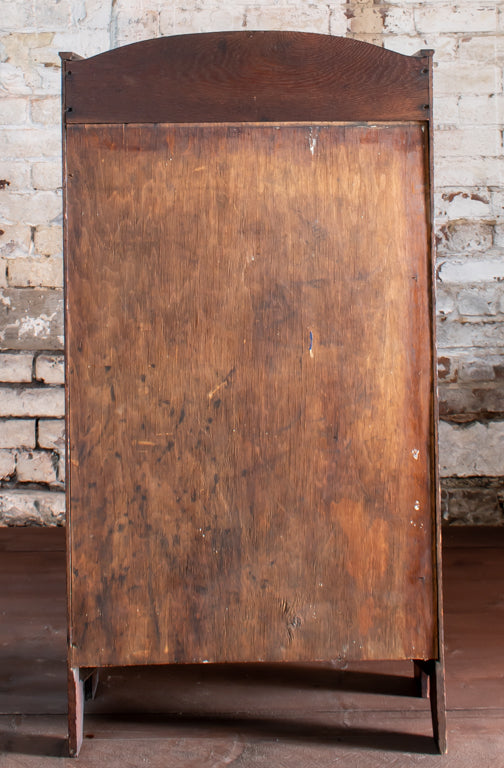 Arts & Crafts Oak Students Bureau Writing Desk